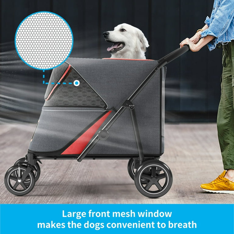 Lazy buddy dog stroller sale